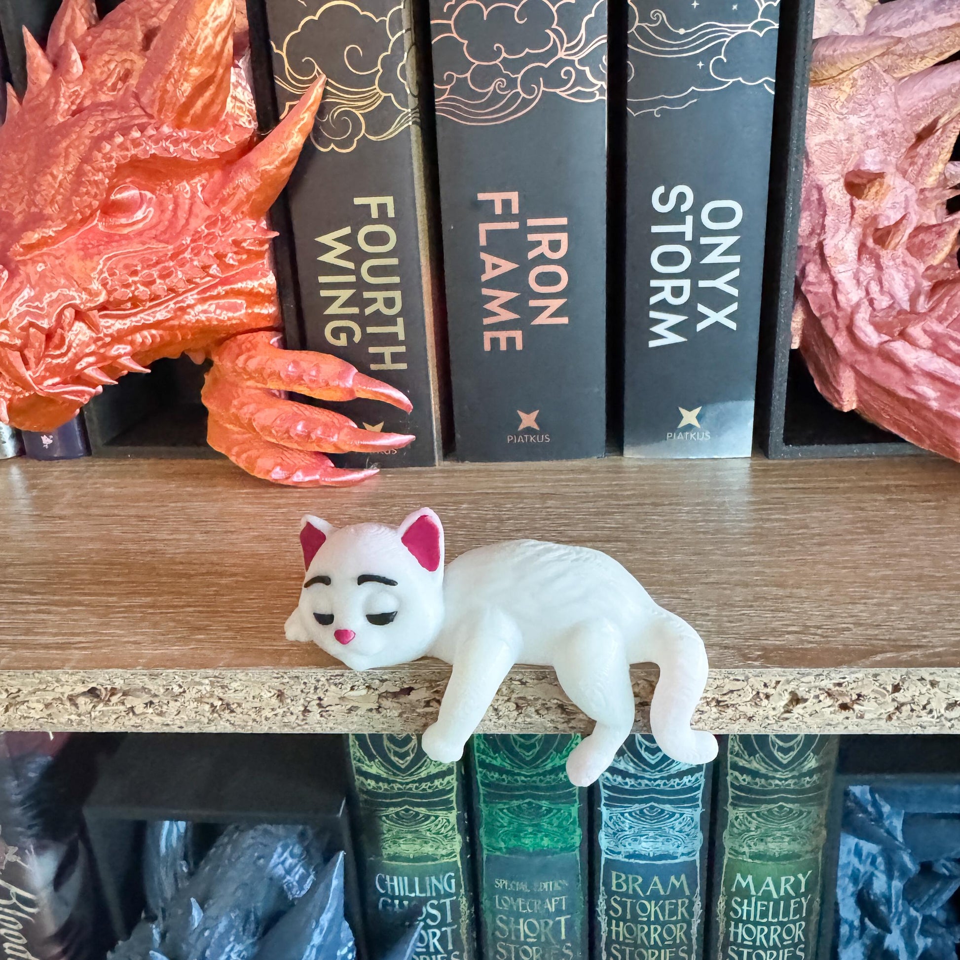 Mini Shelf Buddies | Book Shelf Decor | Cute Sleeping Animals