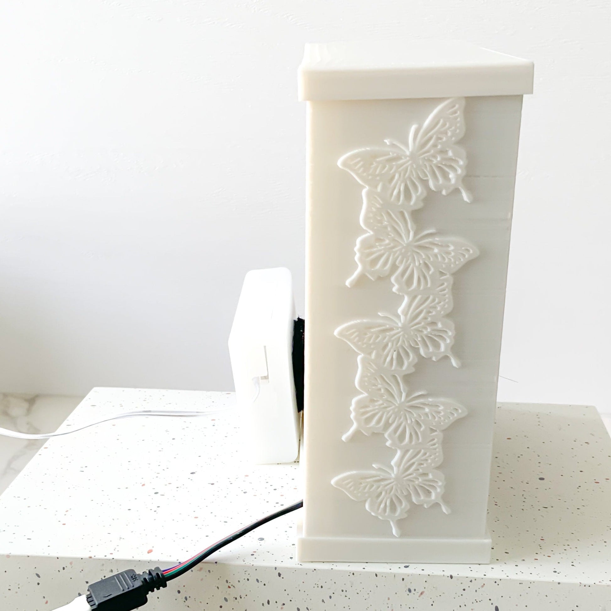 Little Mermaid 3D Light Box - Glow in the Dark - Battery Powered - Enchanting Shadow Box - Fantasy Art Decor