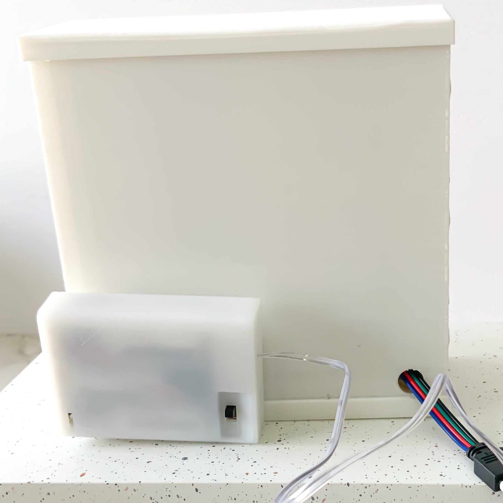 Little Mermaid 3D Light Box - Glow in the Dark - Battery Powered - Enchanting Shadow Box - Fantasy Art Decor