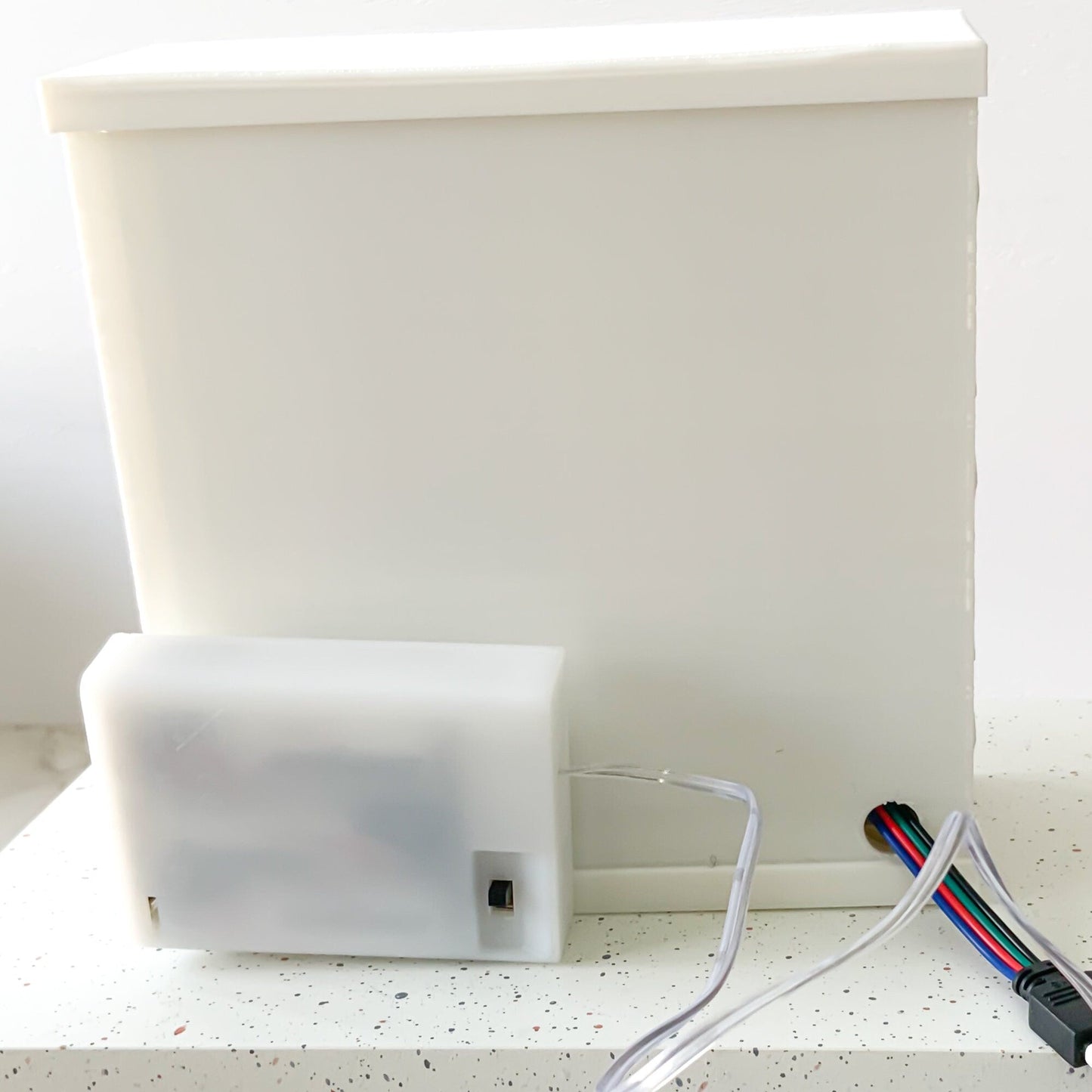 Majestic Phoenix 3D Light Box - Glow in the Dark - Battery Powered - Mythical Shadow Box - Fantasy Art Decor