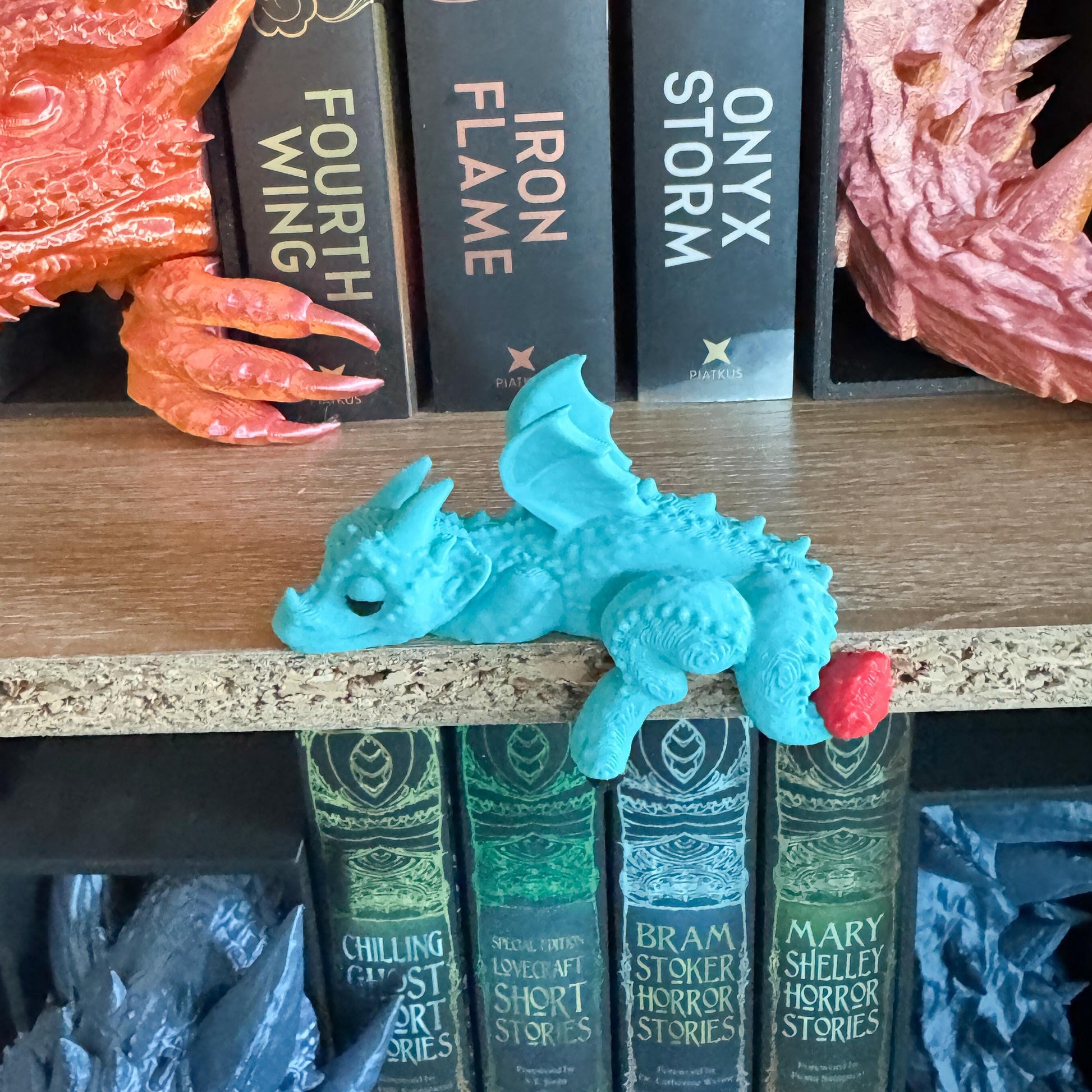 Mini Shelf Buddies | Book Shelf Decor | Cute Sleeping Animals