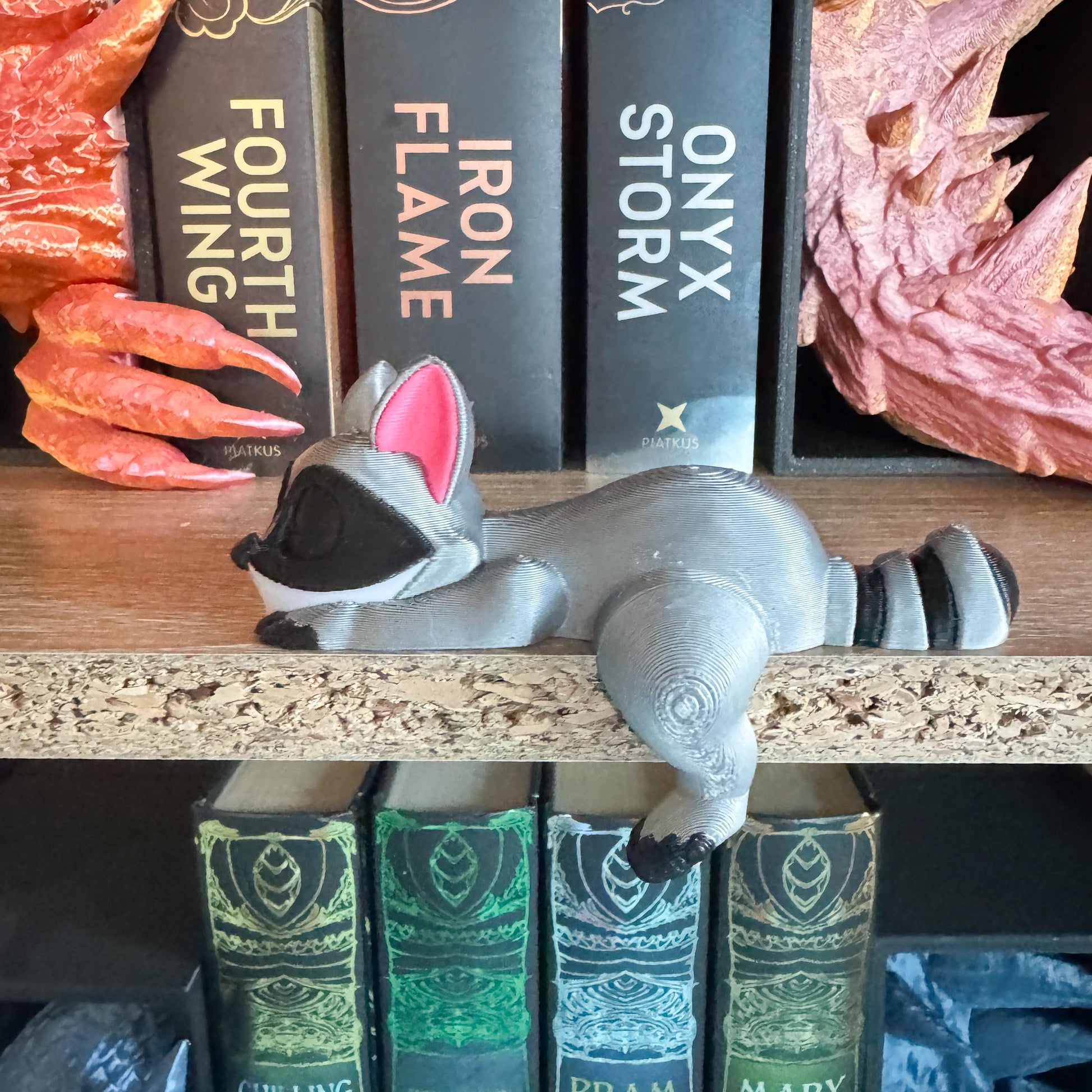 Mini Shelf Buddies | Book Shelf Decor | Cute Sleeping Animals