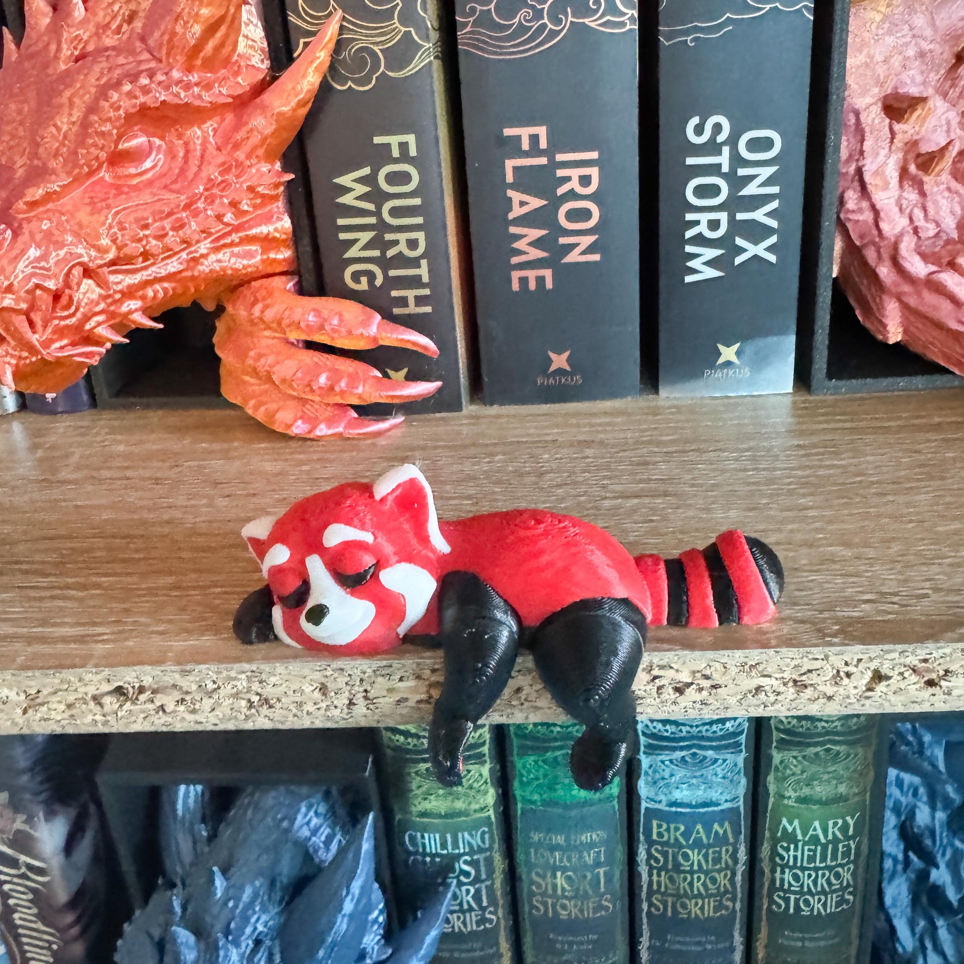 Mini Shelf Buddies | Book Shelf Decor | Cute Sleeping Animals