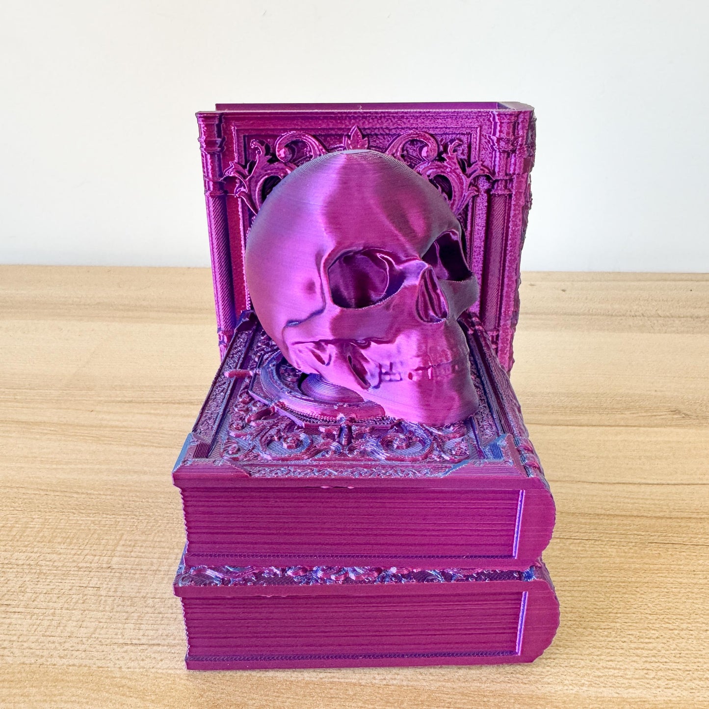 Necrotic Library Money Box Book Nook | 3d printed | book nook