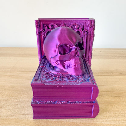 Necrotic Library Money Box Book Nook | 3d printed | book nook