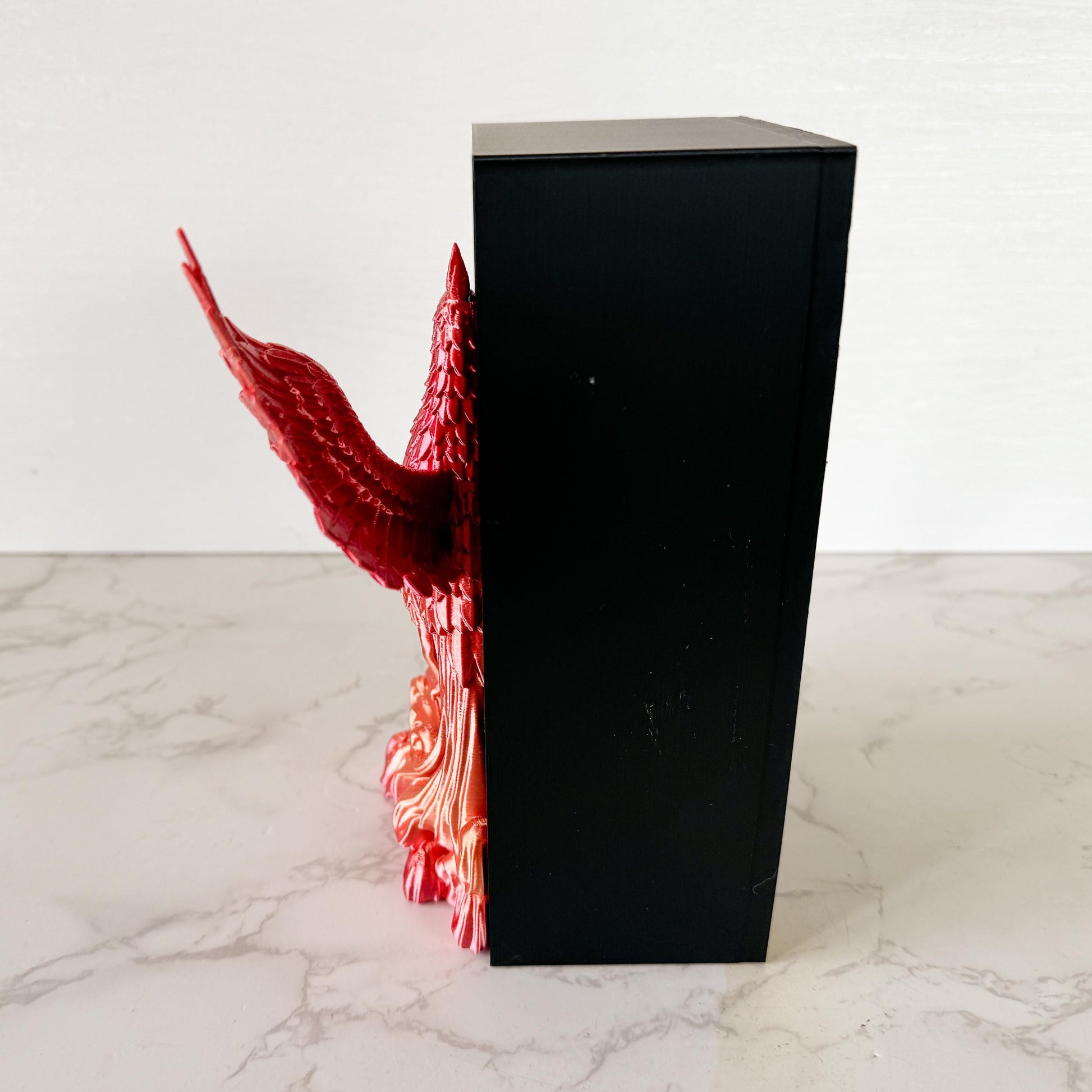 Phoenix Rising Book Nook | 3d printed | book nook | wizard house inspired