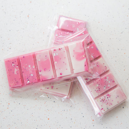 Pixie Dust Wax Melts | Strawberries + Pink Sugar | Bookish Candle | Scented Soy| Writers Gift | Book Lover Candle | Fruity Scented