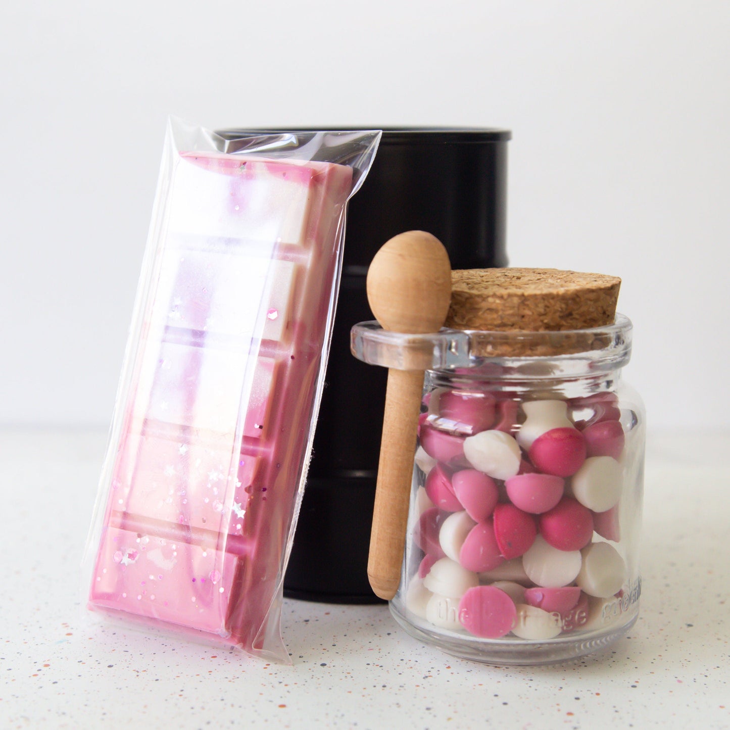 Pixie Dust Wax Melts | Strawberries + Pink Sugar | Bookish Candle | Scented Soy| Writers Gift | Book Lover Candle | Fruity Scented