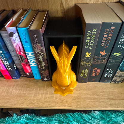 Reading dragon Book Nook | 3d printed | dragon book nook