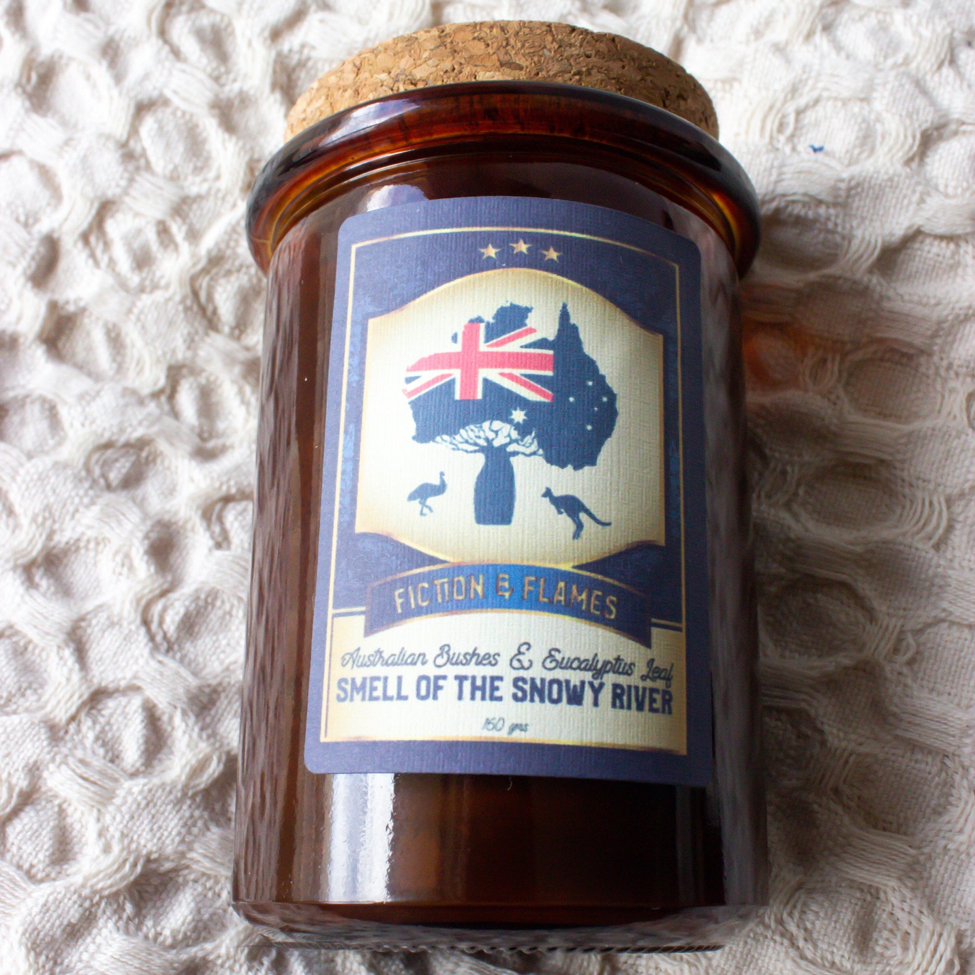Smell of Snowy River | Australian Bushes + Eucalyptus | Bookish Candle | Scented Soy Candle | Reader Gift | Wood Wick