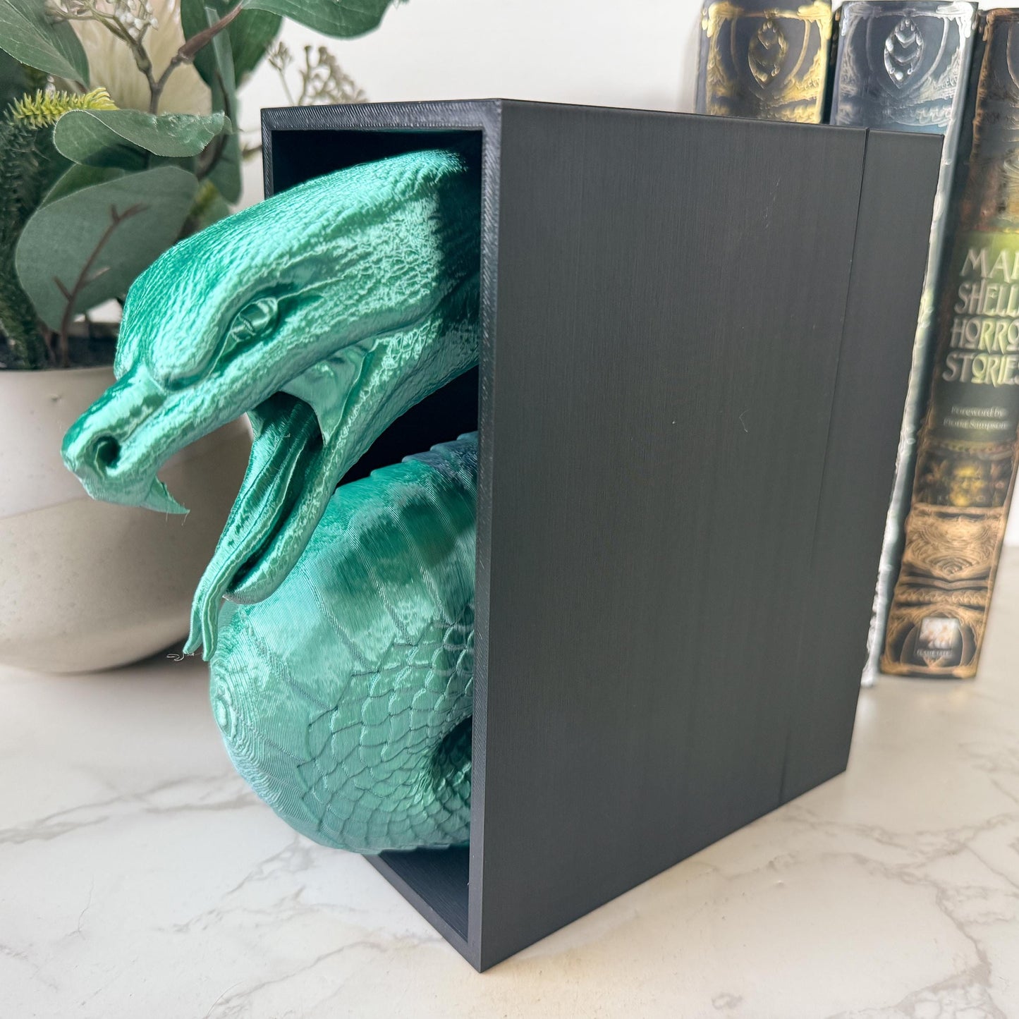 Snake Book Nook | 3d printed | book nook