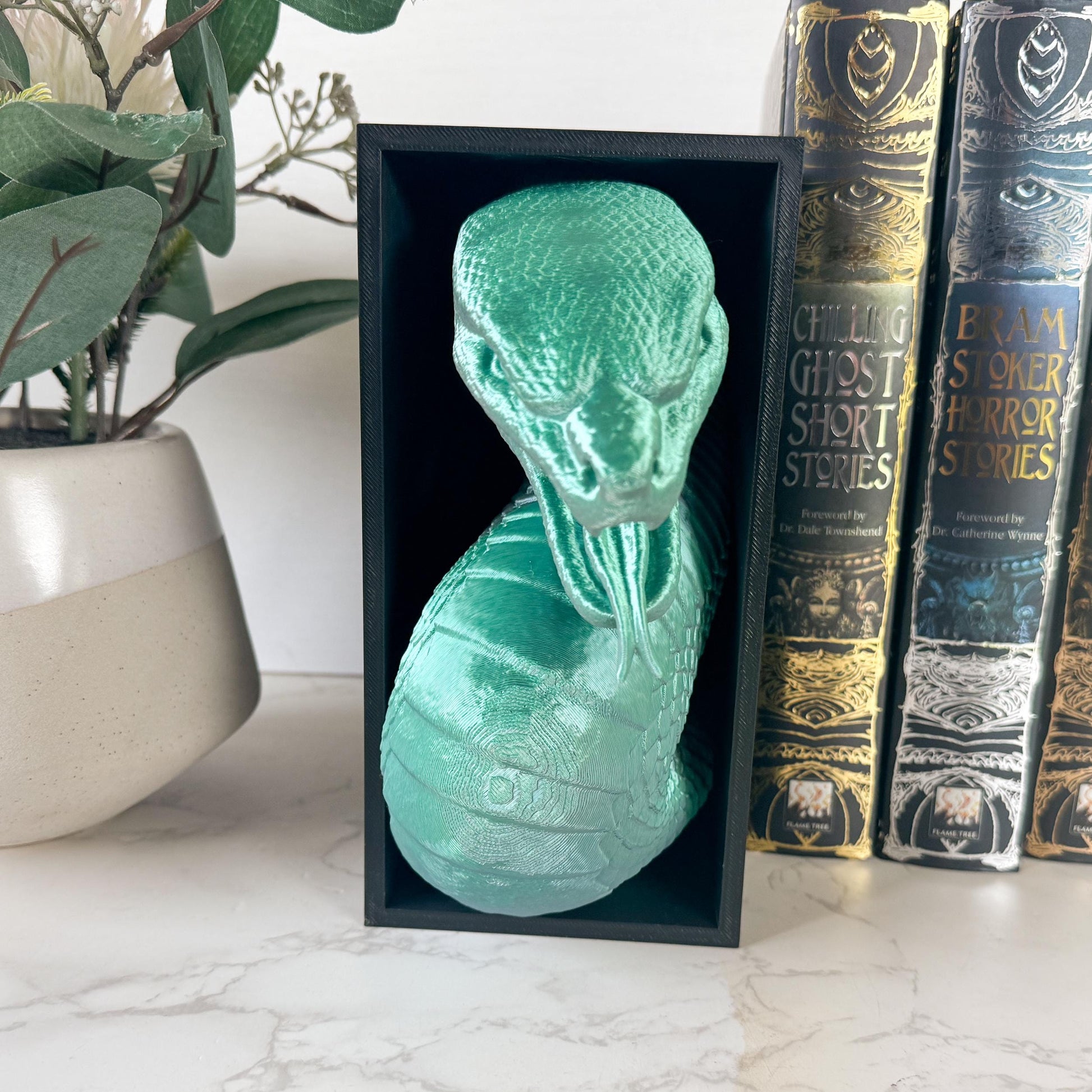 Snake Book Nook | 3d printed | book nook