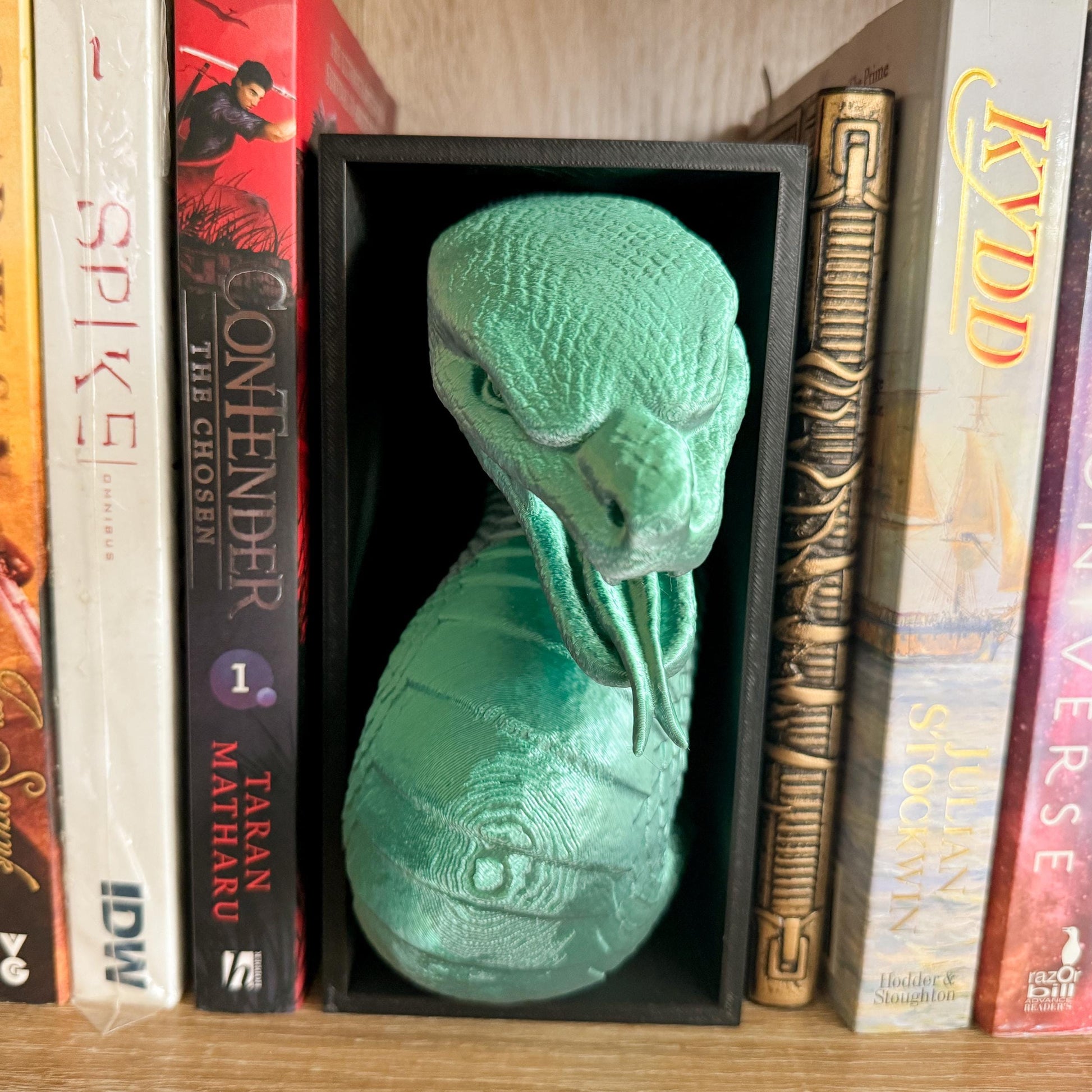 Snake Book Nook | 3d printed | book nook