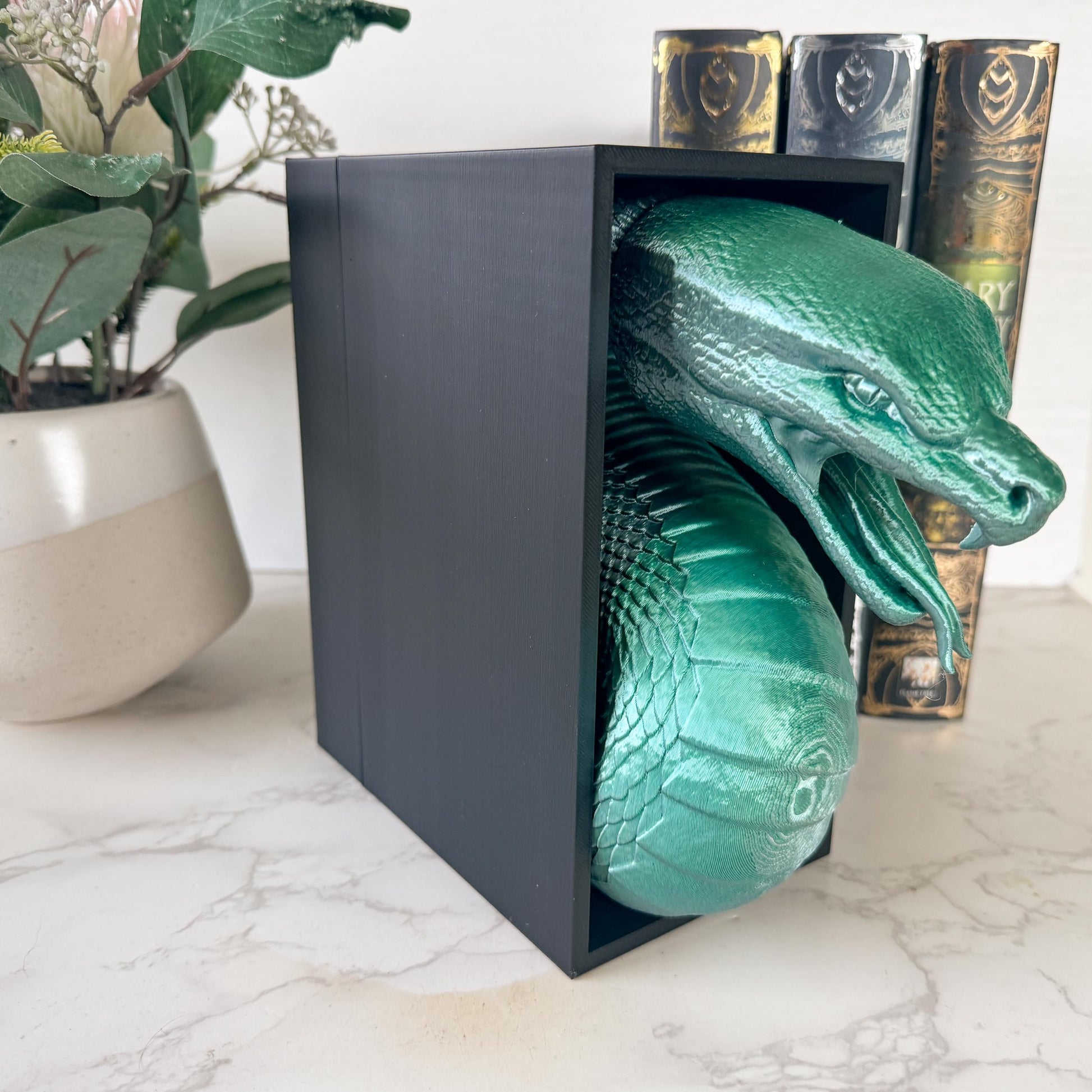 Snake Book Nook | 3d printed | book nook