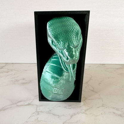 Snake Book Nook | 3d printed | book nook